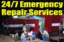 24/7 Oil and Gas Well Site Emergency Repair Services